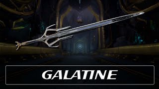 Warframe Weapon Encyclopedia  Galatine 2022 [upl. by Queri]