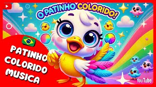 Patinho Colorido Cante e Dance com o Patinho que muda de Cor [upl. by Enaols]