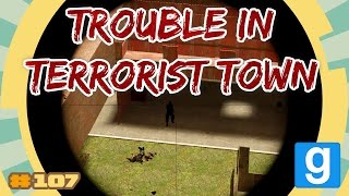 Winter wonder Lag  Garrys Mod Trouble in Terrorist Town 107  Lets Play TTT [upl. by Tildi]