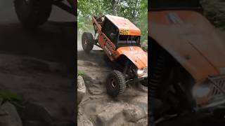 Ultra4RacingAction rig coming DOWN VNotch BadlandsOffRoadParkIndiana [upl. by Earaj]