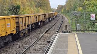 70807 Hinksey to eastleigh at Bramley [upl. by Ydisahc]