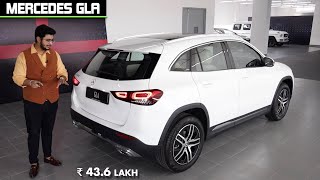 Mercedes GLA 2023  Walkaround in Hindi  Team Car Delight [upl. by Ahseryt]