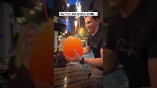 POV You love Aperol Spritz 😳🍹  🎥 macerly [upl. by Licha]