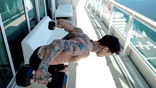 Home Back Workout DUMBBELLS ONLY [upl. by Lamag]