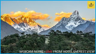 LIVE STREAMING FROM HOTEL EVEREST VIEW 3880m  13000ft [upl. by Ennoid]