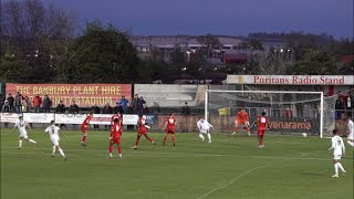 Banbury United v Boston United  Highlights [upl. by Allimac127]