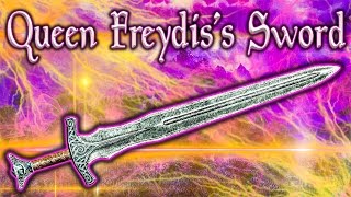 Skyrim SE  Queen Freydiss Sword  Unique Weapon Guide [upl. by Nevuer]