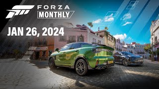 Forza Monthly  January 2024 [upl. by Hagen291]