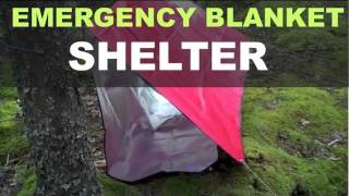 Heavy Duty Emergency Blanket  Shelter Options [upl. by Michella]