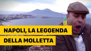 ROSARIO PELLECCHIA E LA LEGGENDA DELLA MOLLETTA Spot girato per Napoli BampL [upl. by Lennie868]