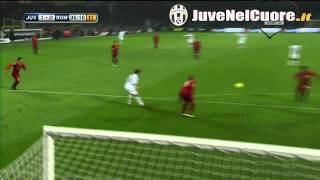 Goal Iaquinta Juventus  Roma 12 Giornata Serie A 131110 [upl. by Eniamrehs]