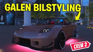 THE CREW 2  KÖPER amp PIMPAR BILAR MED NEON amp BODYKIT SJUKA MODS [upl. by Rodriguez]