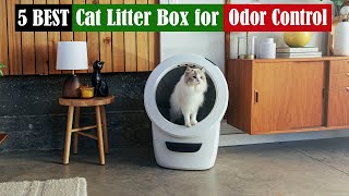 Best Cat Litter Box for Odor Control in 2024 Updated [upl. by Spear]