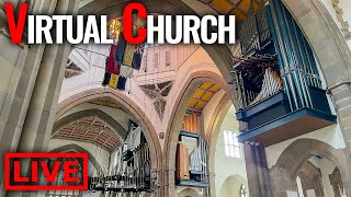 🔴 Organ Music Hymns and Reharmonisations  Virtual Church Blackburn [upl. by Donnenfeld141]