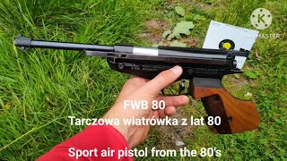 Feinwerkbau FWB 80 wiatrówkaairgun [upl. by Ellen]