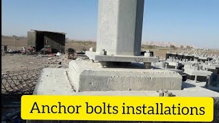 Anchor bolts installations JAYSONVLOGS Jayson Vlogs [upl. by Rozelle]