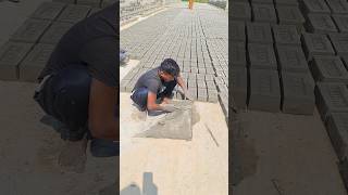 MANUALLY MANUFACTURE BRICKS SOME PEOPLE CLAY TO BRICKS CONSTRUCTION BUILDINGWORKS SHORTVIDEO [upl. by Innis]