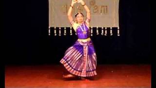 Sivasri Bharathanatyam  Thodaya Mangalam [upl. by Hanus]