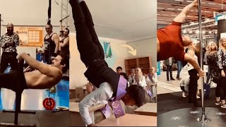 crazy calisthenics reaction🥶🥶🥶 [upl. by Allbee728]