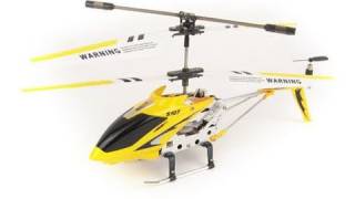 Syma S107G RC helicopter overview amp flight [upl. by Ahsiad]