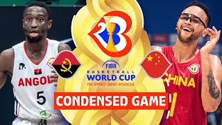 Angola 🇦🇴 vs China 🇨🇳  Full Game Highlights  FIBA Basketball World Cup 2023 [upl. by Annice]