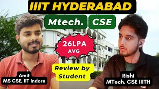 Interaction with MTech CSE IIIT Hyderabad student [upl. by Robinia]