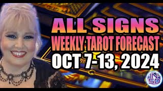 Oct 713 2024 2024 In5D Free Weekly Tarot PsychicAlly Astrology Predictions [upl. by Tengdin]