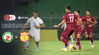 HIGHLIGHTS MQ BÌNH ĐỊNH  TX NAM ĐỊNH  KHÓ LƯỜNG Ở quotĐẤT VÕquot ĐỨT MẠCH THĂNG HOA  VLEAGUE 202324 [upl. by Mouldon]