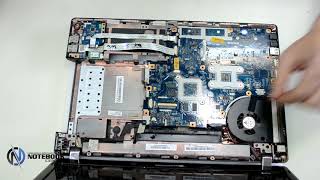 Packard Bell EasyNote TM85  Disassembly and cleaning [upl. by Aiym]