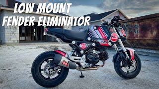 TST Elite1 Low Mount Fender Eliminator Kit for the 2022 Grom [upl. by Kaufman]