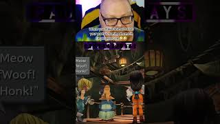 When you make animal noises your partys naming theme in FinalFantasyIX 🤣🤣 PadgerPlays LiveStream [upl. by Ahsienal]