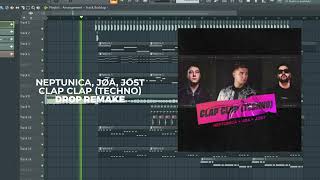 Neptunica JØA Jost  Clap Clap Techno  Drop Remake  FLP 99 Accurate hypertechno flstudio [upl. by Derraj945]