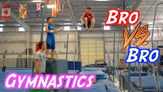 Bryton Vs Ashton Bro Gymnastics Challenge [upl. by Reave]