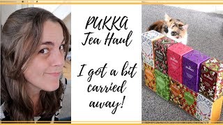 Pukka Tea haul  What To Do With So Much Tea [upl. by Ahsemrak44]