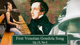 First Venetian Gondola Song Op19 No6 by Felix Mendelssohn [upl. by Asselem]