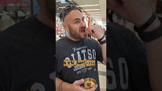 Tasting biltong for the first time biltong reaction tastetest shorts southafrica [upl. by Eimmac]