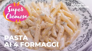 PASTA AI 4 FORMAGGI VELLUTATA e CREMOSA😍🍝🧀 [upl. by Lacram]