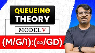 Queueing Theory  Model  V  Length of Queue amp System Waiting Time of Queue amp System by GP Sir [upl. by Gonta]