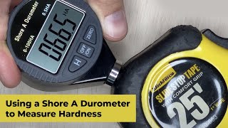 How to Measure Shore A Hardness Scale With a Durometer  Examples [upl. by Avilys]