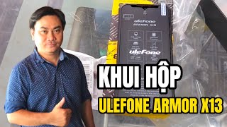 🛑TRỰC TIẾP Cùng khách khui hộp trên tay Ulefone Armor X13 siêu bền 6320mAh mỏng cam chụp xuyên đêm📸 [upl. by Ycnuahc]