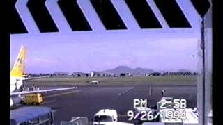 Aviones desde dentro de la terminal aerea del Distrito Federal en 1994MMMX [upl. by Anitahs338]