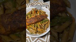 Jerk Salmon Rasta Pasta [upl. by Akimas359]