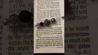 KJV vs NIV Isaiah 601819 bibleverseofthedaykjv [upl. by Orestes]