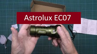 Astrolux EC07 review [upl. by Katusha]