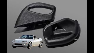 Mazda Miata NC Upgraded Seatbelt Guide Installation [upl. by Shelton411]