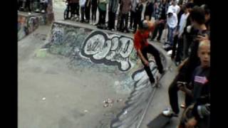 UK Independent Truck Company Team Demo at Exhibition Skate Park [upl. by Rew]