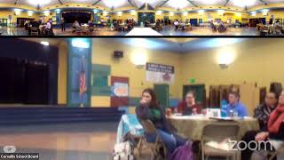 Corvallis School Board Meeting 112124 [upl. by Soisatsana]