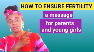 How to ensure fertility for girls when they get married Fertility message for females [upl. by Mikeb957]