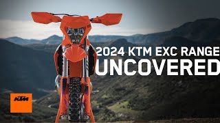 2024 KTM EXC Enduro range – Get all the details on the allnew lineup  KTM [upl. by Aihsenat]