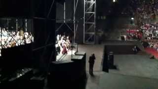 Ennio Morricone amp Dulce Pontes quotSostiene Pereiraquot Arena di Verona 2013 [upl. by Dirgni319]